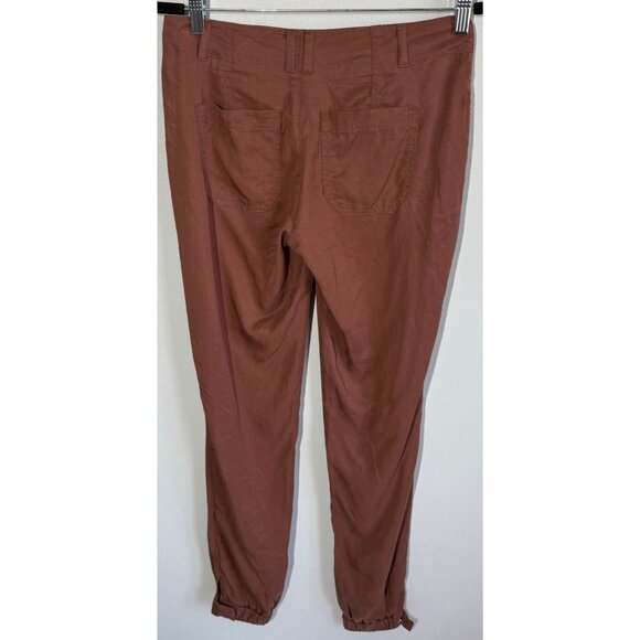 JOLT Juniors Mauve Jogger Pants Size 3/26 Tencel Pockets Earthy Casual - Picture 2 of 14